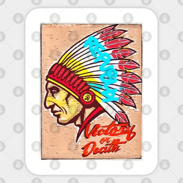 CHIEF HEADDRESS Sticker by Digz